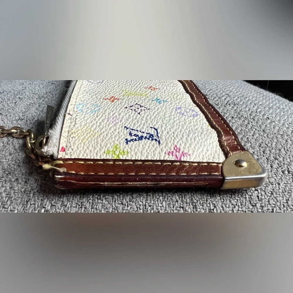 Louis Vuitton Multicolor Murakami Monogram Key Pouch Vintage